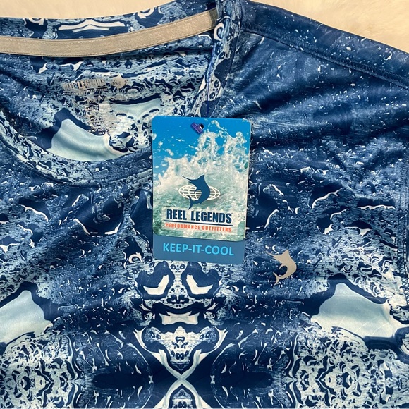 Reel Legends Keep-It-Cool Performance Tee - Picture 3 of 5